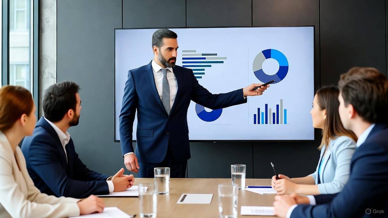 Digital network background